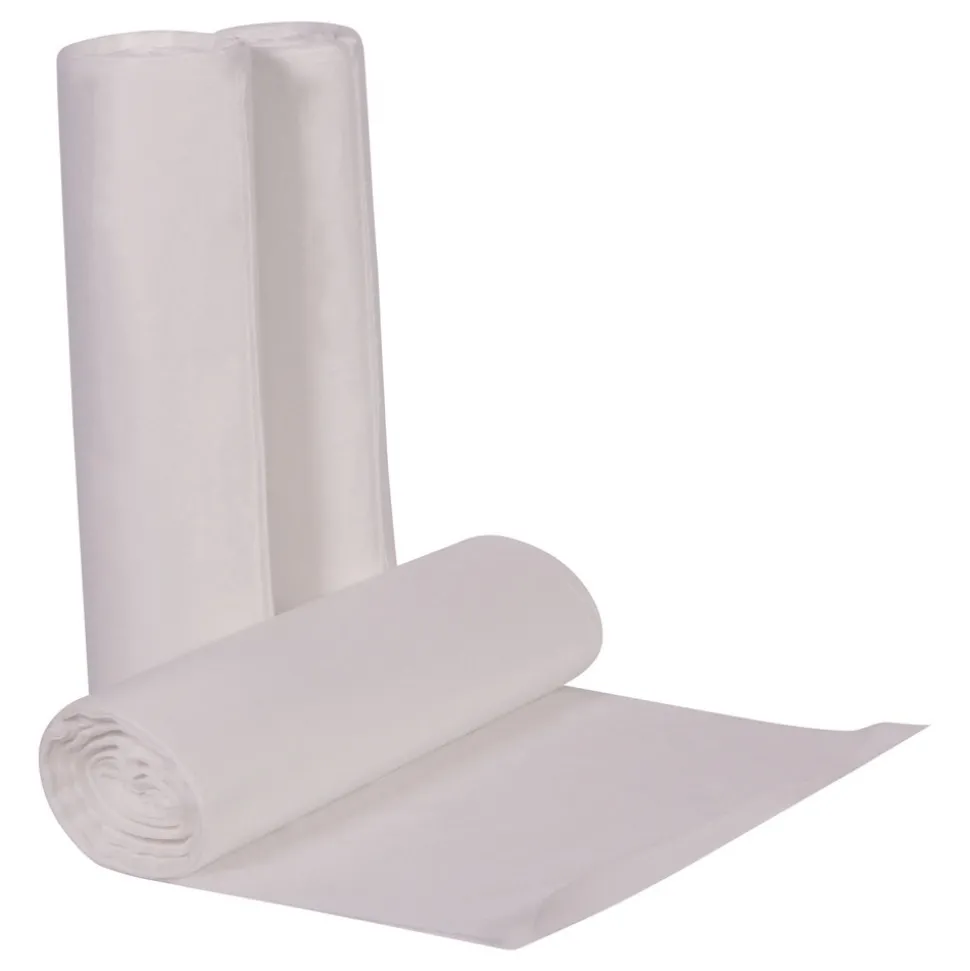 AccuFit 28 in. x 45 in. 23 gal. 0.9 mil Linear Low Density Can Liners with AccuFit Sizing - Clear (50/Box)