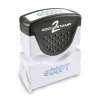 ACCUSTAMP2 1.63 in. x 0.5 in. Pre-Inked COPY Shutter Stamp - Blue