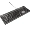 Adesso CyberTouch Desktop Keyboard with Touchpad - Black