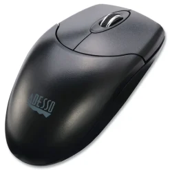 Adesso iMouse 2.4 GHz Frequency 30 ft. Wireless Range Left/Right Hand Use Antimicrobial Wireless Mouse - Black
