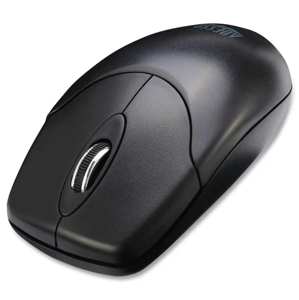 Adesso iMouse 2.4 GHz Frequency 30 ft. Wireless Range Left/Right Hand Use Antimicrobial Wireless Mouse - Black