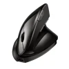 Adesso iMouse V30 2.4 GHz/30 ft Wireless Range USB Right Hand Use TAA Adjustable Vertical Ergonomic Mouse - Black