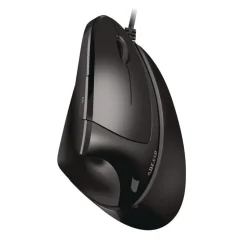 Adesso iMouse V3 USB Right Hand Use TAA Adjustable Vertical Ergonomic Mouse - Black
