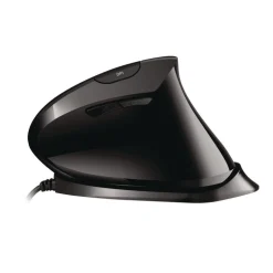Adesso iMouse V3 USB Right Hand Use TAA Adjustable Vertical Ergonomic Mouse - Black