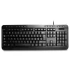 Adesso 118-Key Multimedia Desktop USB Keyboard - Black