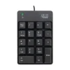 Adesso 18-Key Spill-Resistant Numeric Keypad - Black