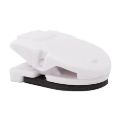 Advantus 0.25 in. Jaw Capacity Magnetic/Adhesive Clips - White (20/Box)