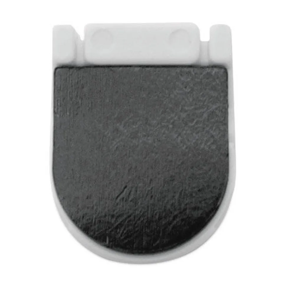 Advantus 0.25 in. Jaw Capacity Magnetic/Adhesive Clips - White (20/Box)