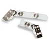 Advantus 0.38 in. x 2.75 in. Badge Straps with Clips - Clear (100/Box)