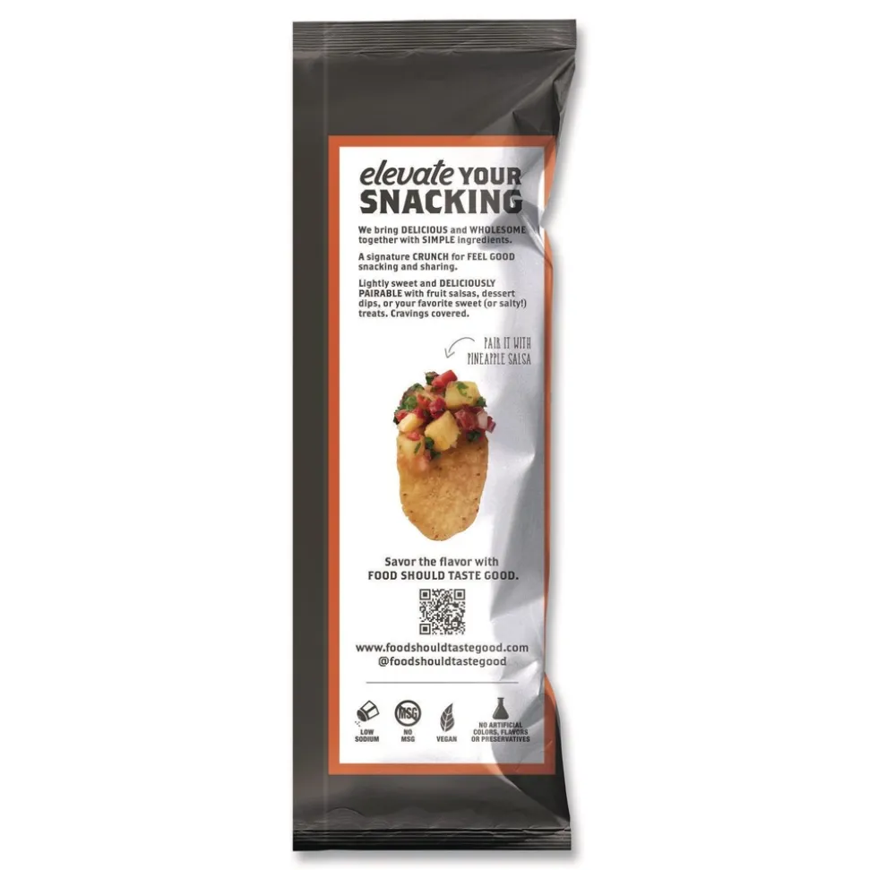 Advantus 1.5 oz. Tortilla Chips - Sweet Potato with Sea Salt (24/Carton)