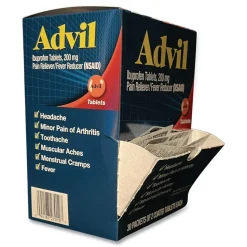 Advil Ibuprofen Tablets Refill Packs (30/Box)
