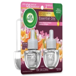 Air Wick 62338-91112 0.67 oz. Scented Oil Refills - Summer Delights (6/Carton)