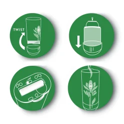 Air Wick 5.89 oz. Aerosol Spray Freshmatic Ultra Spray Refill - Fresh Linen (6/Carton)