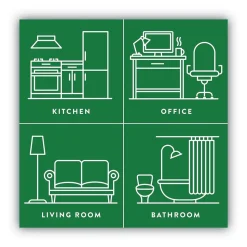 Air Wick 5.89 oz. Aerosol Spray Freshmatic Ultra Spray Refill - Fresh Linen (6/Carton)