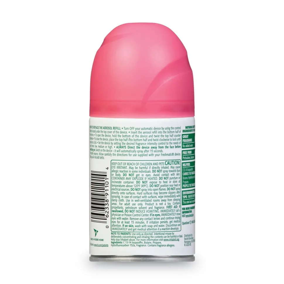 Air Wick Freshmatic Life Scents Ultra 5.89 oz. Aerosol Spray Air Freshener Refill - Summer Delights (6/Carton)