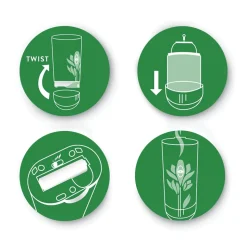 Air Wick Freshmatic Life Scents Ultra 5.89 oz. Aerosol Spray Air Freshener Refill - Summer Delights (6/Carton)