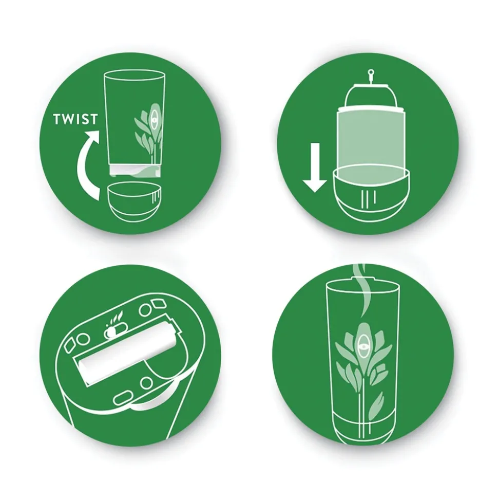 Air Wick Freshmatic Life Scents Ultra 5.89 oz. Aerosol Spray Air Freshener Refill - Summer Delights (6/Carton)