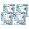 Air Wick Freshmatic Ultra Automatic Starter Kit - Fresh Linen (4/Carton)