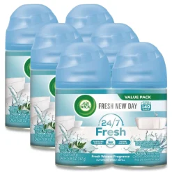 Air Wick Freshmatic Ultra 5.89 oz. Aerosol Spray Refill - Fresh Waters (3/Carton)