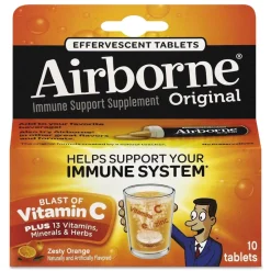 Airborne Immune Support Effervescent Tablet - Zesty Orange