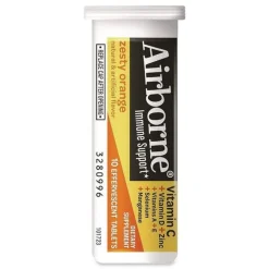 Airborne Immune Support Effervescent Tablet - Zesty Orange