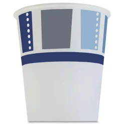 AJM Packaging Corporation DC3MW012200AMB 3 oz. Paper Modernware Design Heavy-Duty Cold Cups (2400/Carton)