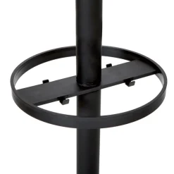Alba 13.75w x 13.75d x 66.25h Brio Coat Stand - Black