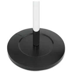 Alba 16w x 16d x 70.5h Chromy 12-Knob Coat Stand - Chrome/Black