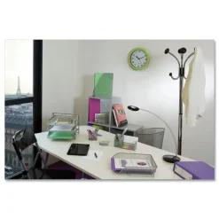 Alba 16w x 16d x 70.5h Chromy 12-Knob Coat Stand - Chrome/Black