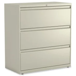 Alera 25488 36 in. x 18.63 in. x 40.25 in. 3 Legal/Letter/A4/A5 Size Lateral File Drawers - Putty
