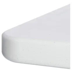 Alera 65601 96 in. x 30 in. x 29 in. Square Edge Resin Rectangular Folding Table - Platinum