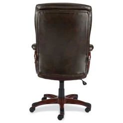Alera 17.13 in. - 20.12 in. Seat Height Darnick Series Manager Chair Supports Up to 275 lbs. - Brown