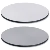 Alera 35.5 in. Diameter Round Reversible Laminate Table Top - White/Gray