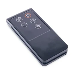 Alera 36 in. 3-Speed Oscillating Plastic Tower Fan with Remote Control - Black