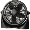 Alera 16 in. 3-Speed Super-Circulation Plastic Tilt Fan - Black