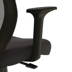 Alera 27.95 in. to 33.66 in. Seat Height Supports Up to 275 lbs. Mesh Back Wessex Drafting Stool - Black