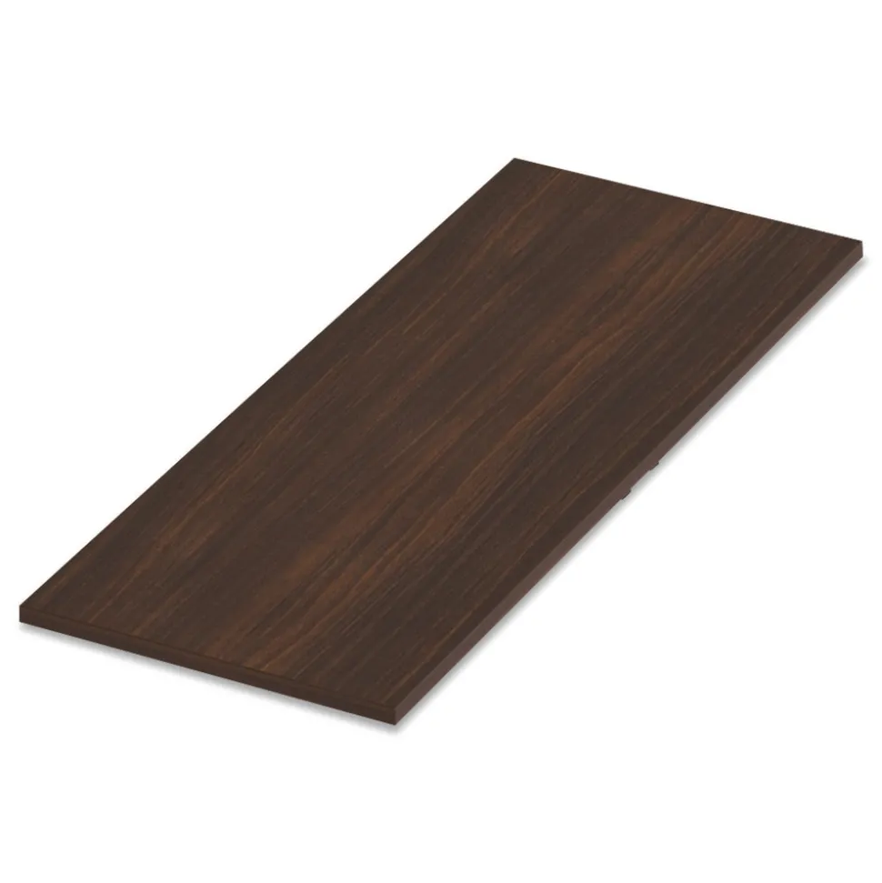 Alera 60 in. x 29 in. Seville Rectangular Training Table Top - Mahogany