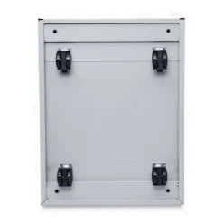 Alera 14.96 in. x 19.29 in. x 27.75 in. 2 Legal/Letter-Size File Drawers Left or Right File Pedestal - Light Gray