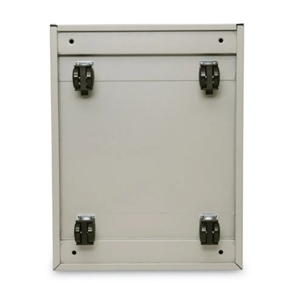 Alera 14.96 in. x 19.29 in. x 27.75 in. 2 Legal/Letter-Size File Drawers Left or Right File Pedestal - Putty