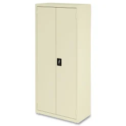 Alera 30 in. x 15 in .x 66 in. 4 Shelves Economy Assembled Storage Cabinets - Putty