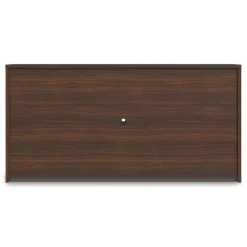 Alera 72 in. x 16 in. x 36 in. 4-Compartment Seville Hutch with Doors - Mahogany