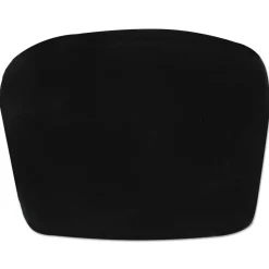 Alera 14.13 in. x 14.13 in. x 2.75 in. Cooling Gel Memory Foam Backrest with Adjustable Straps - Black