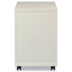 Alera 14.96 in. x 19.29 in. x 21.65 in. 2-Drawers: Box/File Legal/Letter Left or Right File Pedestal with Full-Length Pull - Putty