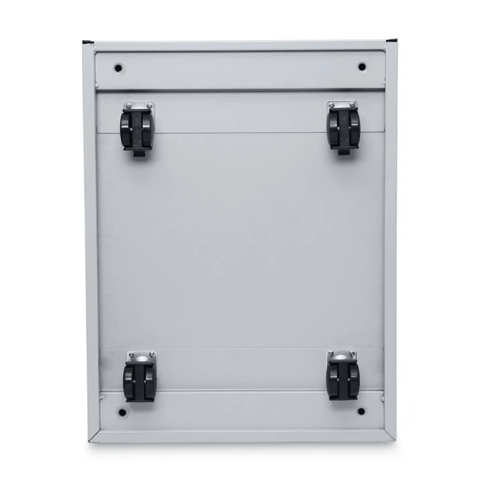 Alera 14.96 in. x 19.29 in. x 21.65 in. 2-Drawers: Box/File Legal/Letter Left or Right File Pedestal - Light Gray