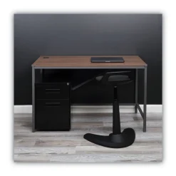 Alera 14.96 in. x 19.29 in. x 21.65 in. 2-Drawers: Box/File Legal/Letter Left or Right File Pedestal - Black