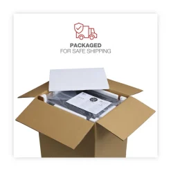 Alera 14.96 in. x 19.29 in. x 27.75 in. 3-Drawers: Box/Box/File Legal/Letter Left or Right File Pedestal - Charcoal