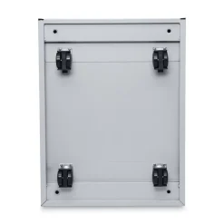 Alera 14.96 in. x 19.29 in. x 27.75 in. 3-Drawers: Box/Box/File Legal/Letter Left or Right File Pedestal - Light Gray