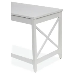 Alera 47.24 in. x 23.62 in. x 29.53 in. Farmhouse Writing Desk - White