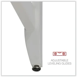 Alera 47.24 in. x 23.62 in. x 29.53 in. Farmhouse Writing Desk - White