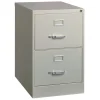 Alera 15 in. x 25 in. x 28.38 in. Legal-Size 2-Drawer Economy Vertical File - Light Gray